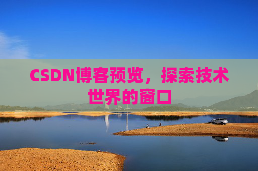 CSDN博客预览,探索技术世界的窗口